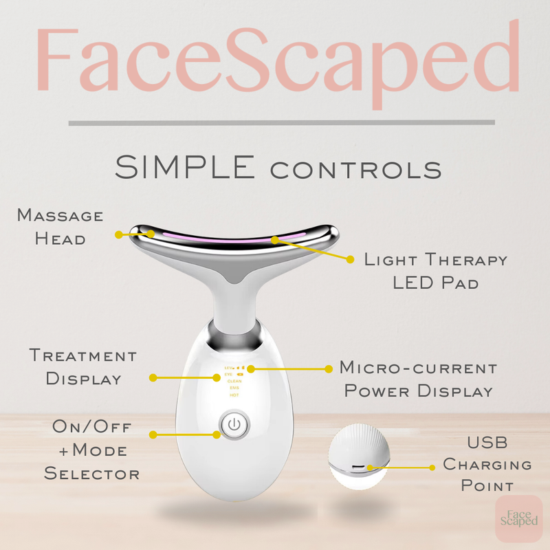 FaceScaper™ 7 in 1 Facial Device